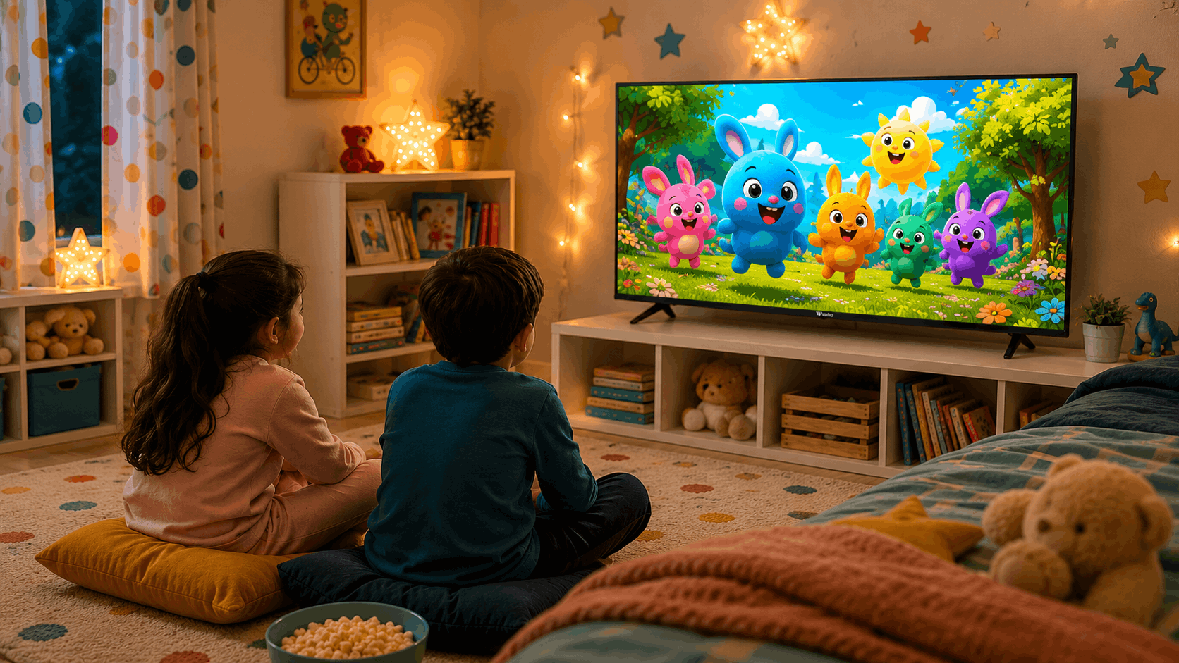 TV ALMA 32" Avec Récepteur Intégré - Noir